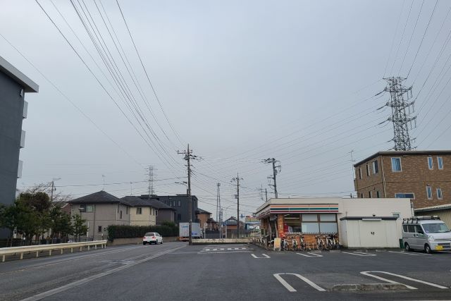 convenience store open by street